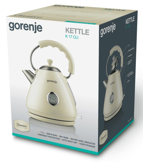 Электрочайник Gorenje K17CLI - 11