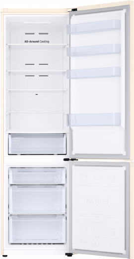 Холодильник с морозильной камерой Samsung RB38T600FEL - 5