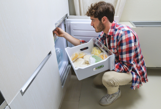 Встраиваемый холодильник Candy CBL3518F - 4