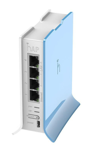 Беспроводной маршрутизатор Mikrotik hAP lite TC RB941-2ND-TC (N300, 650MHz/32Mb, 4x10/100 Ethernet ports, 1,5 dBi, Tower Case) - 2