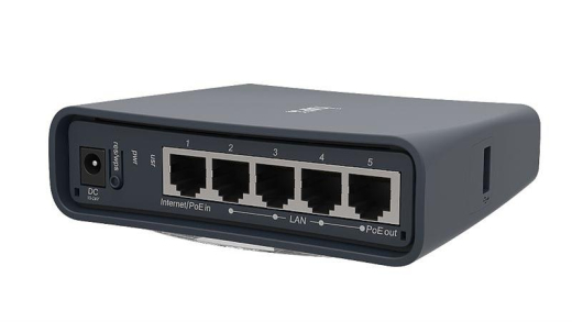 Бездротовий маршрутизатор Mikrotik hAP AC Lite RB952Ui-5ac2nD-TC (AC, 650MHz/64Mb, 5xFE, 2 dBi, Tower Case) - 4