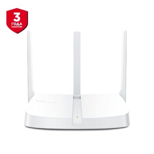 Бездротовий маршрутизатор Mercusys MW305R (N300, 1хFE Wan, 4хFE LAN, 3 антени) - 1