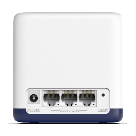 Бездротовий маршрутизатор Mercusys Halo H50G(2-pack) (AC1900, 3хGE WAN/LAN, Beamforming, MESH, 2-pack) - 1