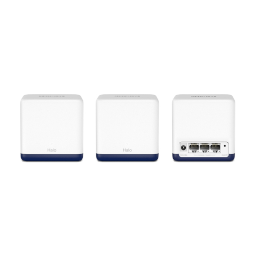 Бездротовий маршрутизатор Mercusys Halo H50G(3-pack) (AC1900, 3хGE WAN/LAN, Beamforming, MESH, 3-pack) - 1