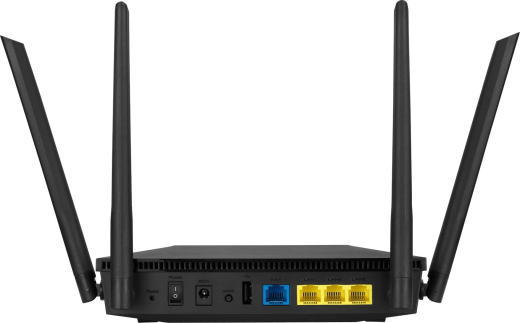 Бездротовий маршрутизатор Asus RT-AX53U (AX1800, WiFi 6, 1xGE WAN, 3xGE LAN, 1xUSB, MU-MIMO, Beamforming, OFDMA, 4 зовнішні антени) - 4