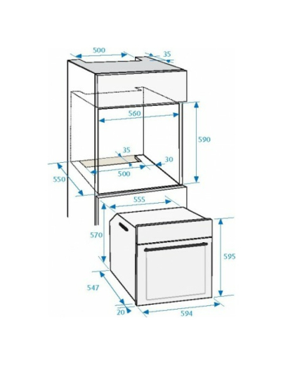 Вбудована духова шафа Beko BBIM13400XPSWE - 4