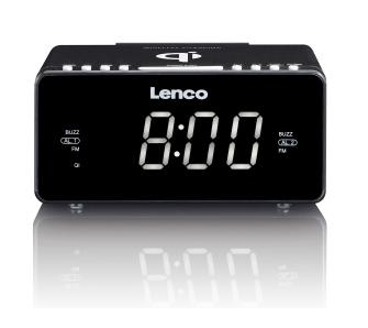 Радиочасы с будильником Lenco CR-550 Black - 4