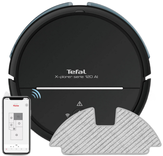Робот-пылесос Tefal X-plorer Serie 120 AI RG7865WH - 1