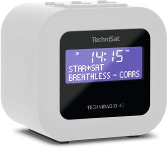 Радіогодинник з будильником TechniSat TechniRadio 40 White - 3