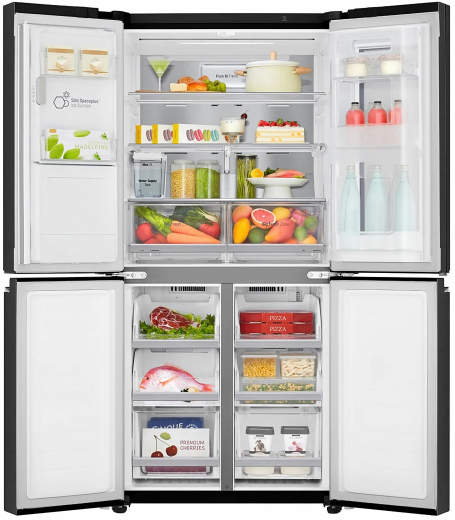 Холодильник с морозильной камерой LG GMX844MCBF - 2