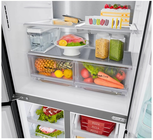 Холодильник с морозильной камерой LG GMX844MCBF - 9