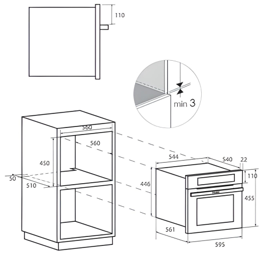Духовой шкаф Haier HWO45NB4T0B1 - 5