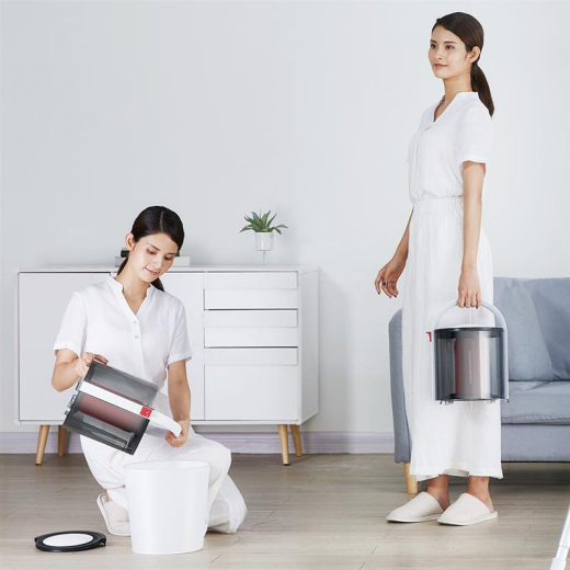 Пылесос безмешковый Xiaomi Deerma Vacuum Cleaner TJ200 (Wet and Dry) - 8