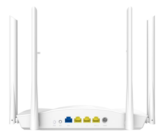 Бездротовий маршрутизатор Tenda TX3 (AX1800 1xGE WAN, 3xGE LAN, Beamforming, MU-MIMO, 4x6dBi антени) - 2