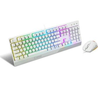 Набір: клавіатура + миша MSI Vigor GK30 Combo white - 1