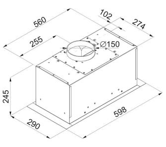 Витяжка Globalo Viledo 60.1 inox - 8