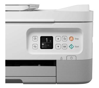 МФУ Canon Pixma TS7451a white - 6