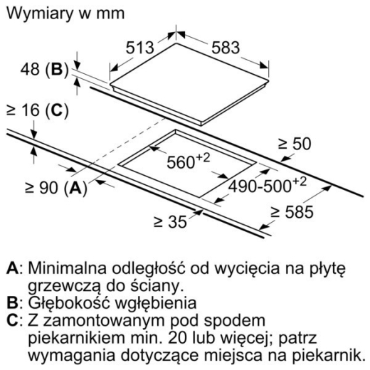 Варильна поверхня Bosch PKE645BB2E - 3