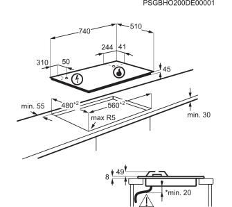 Варильна поверхня Electrolux KGG75362S - 3