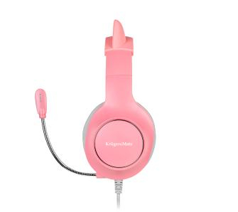 Навушники із мікрофоном Kruger & Matz Gamer Kids pink - 3