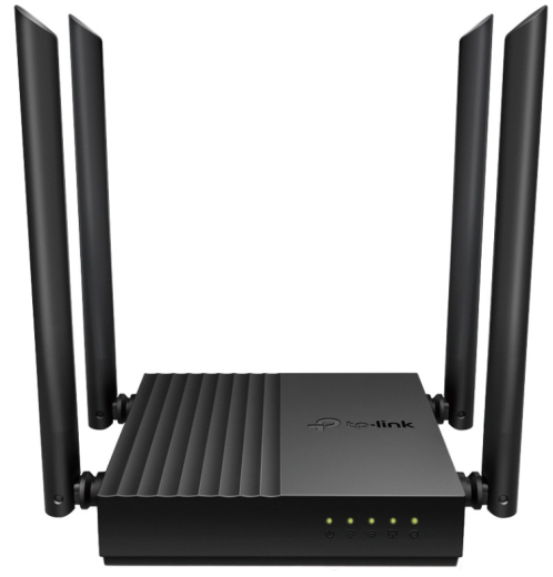 Бездротовий маршрутизатор TP-Link Archer C64 (AC1200, 1хGE Wan, 4хGE LAN, MU-MIMO, Mesh, Smart Connect, 4 зовнішні антени)_EU - 1