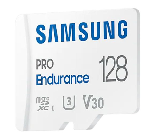Карта памяти Samsung 128 GB microSDXC Class 10 UHS-I U3 V30 Pro Endurance + SD адаптер MB-MJ128KA - 2