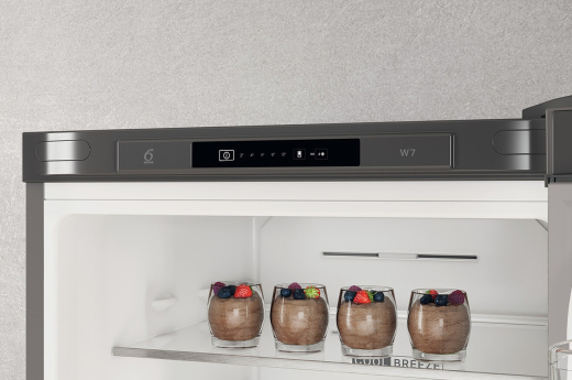 Холодильник з морозильною камерою Whirlpool W7X 82I OX - 8