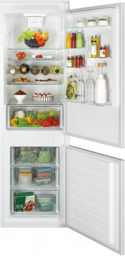 Встраиваемый холодильник с морозильной камерой Candy CBL3518EVW - 2