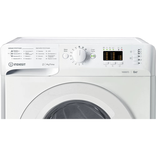 Стиральная машина Indesit OMTWSA 61052 W UA - 10
