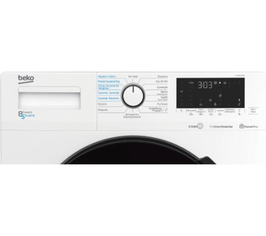 Прально-сушильна машина Beko HTV8712XW SteamCure - 2