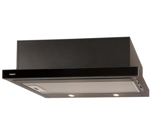 Витяжка телескопічна Akpo WK-7 Light eco glass 50 (BL) - 1