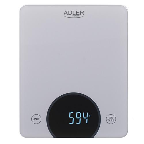 Ваги кухонні Adler AD 3173 silver 10kg - 1