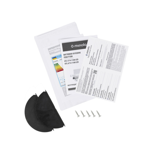 Вытяжка Minola HTL 5714 BL 1100 LED - 10
