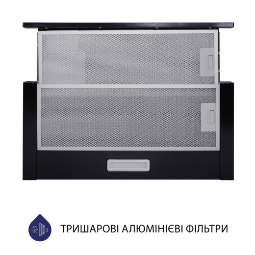 Вытяжка Minola HTL 5714 BL 1100 LED - 2