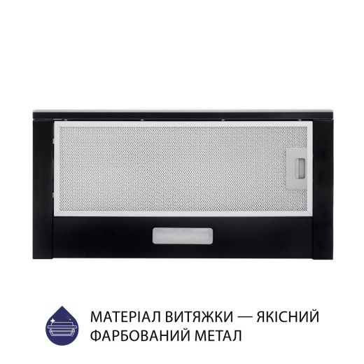 Витяжки Minola HTLS 6734 BL 1100 LED GLASS - 1
