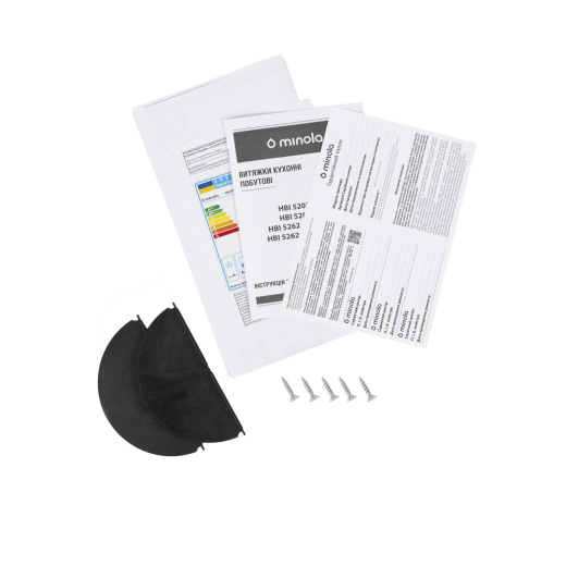Вбудована витяжка Minola HBI 52621 BL GLASS 700 LED - 8