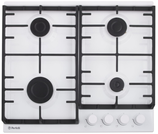 Газова варильна поверхня Perfelli HGM 61427 WH - 1
