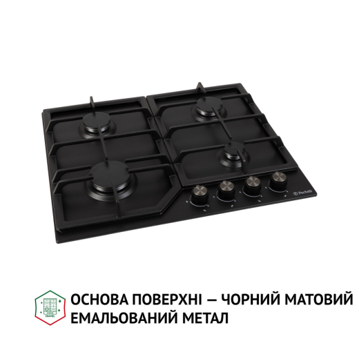 Поверхность газовая на металле Perfelli HGM 61424 BL - 2