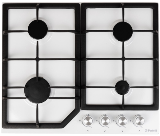 Газова варильна поверхня Perfelli HGM 61424 WH - 1