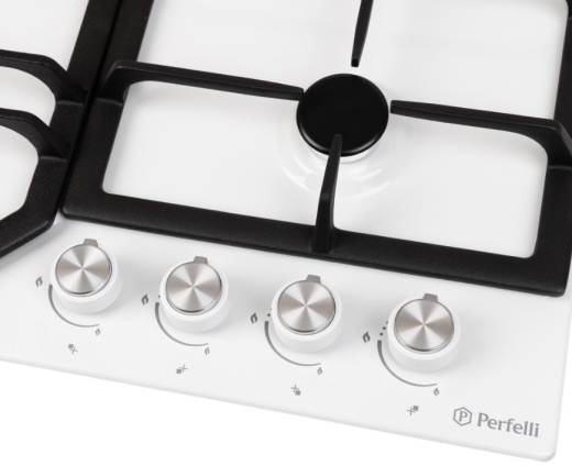 Газова варильна поверхня Perfelli HGM 61424 WH - 5
