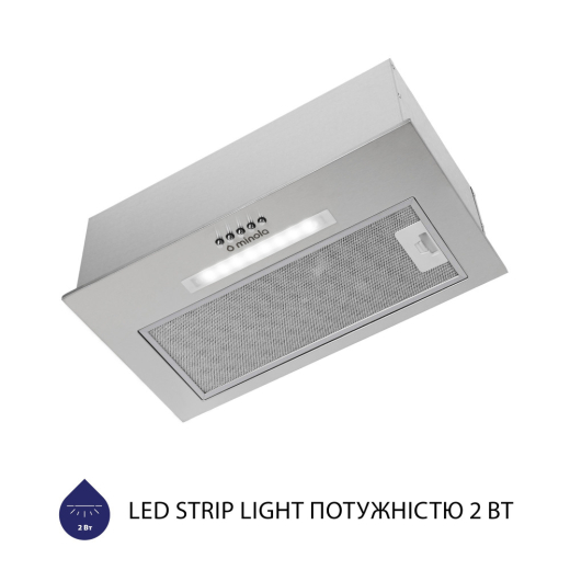 Вытяжка полновстраиваемая Minola HBI 5323 I 800 LED - 4