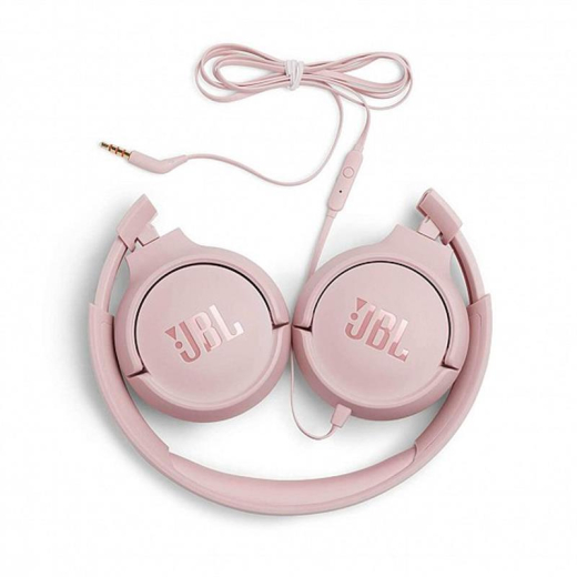 Навушники з мікрофоном JBL T500 Pink (JBLT500PIK) - 1