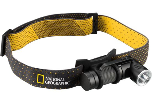 Ліхтар налобний National Geographic Iluminos Led Flashlight head mount 450 lm (9082500) - 1