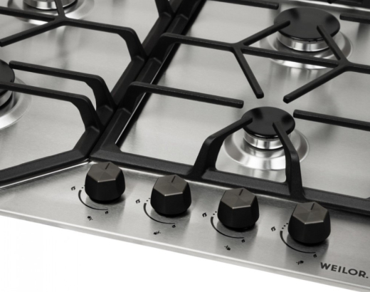 Газовая варочная поверхность WEILOR GM 604 SS - 3