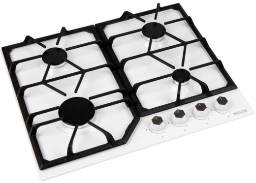 Газовая варочная поверхность WEILOR GM 604 WH - 2