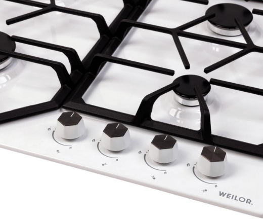Газовая варочная поверхность WEILOR GM 604 WH - 4