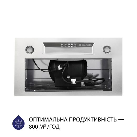 Витяжка повновбудована Minola HBI 5324 I 800 LED - 2