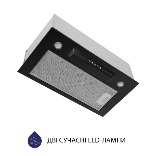 Вытяжка полновстраиваемая Minola HBI 5324 BL 800 LED - 3