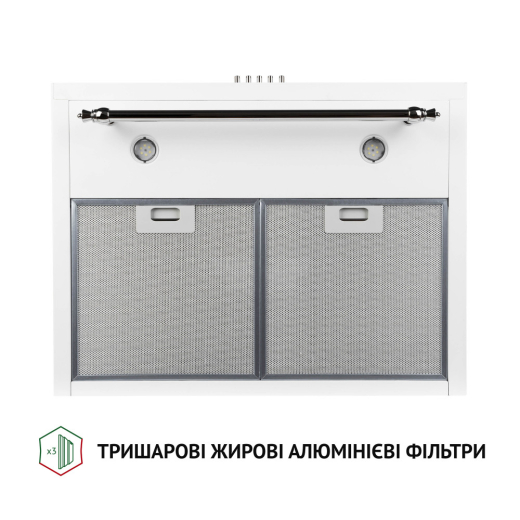 Вытяжка Perfelli K 6432 WH 850 LED RETRO - 4