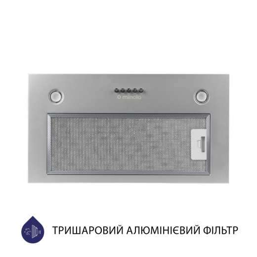 Вытяжка полновстраиваемая Minola HBI 5327 GR 800 LED - 1